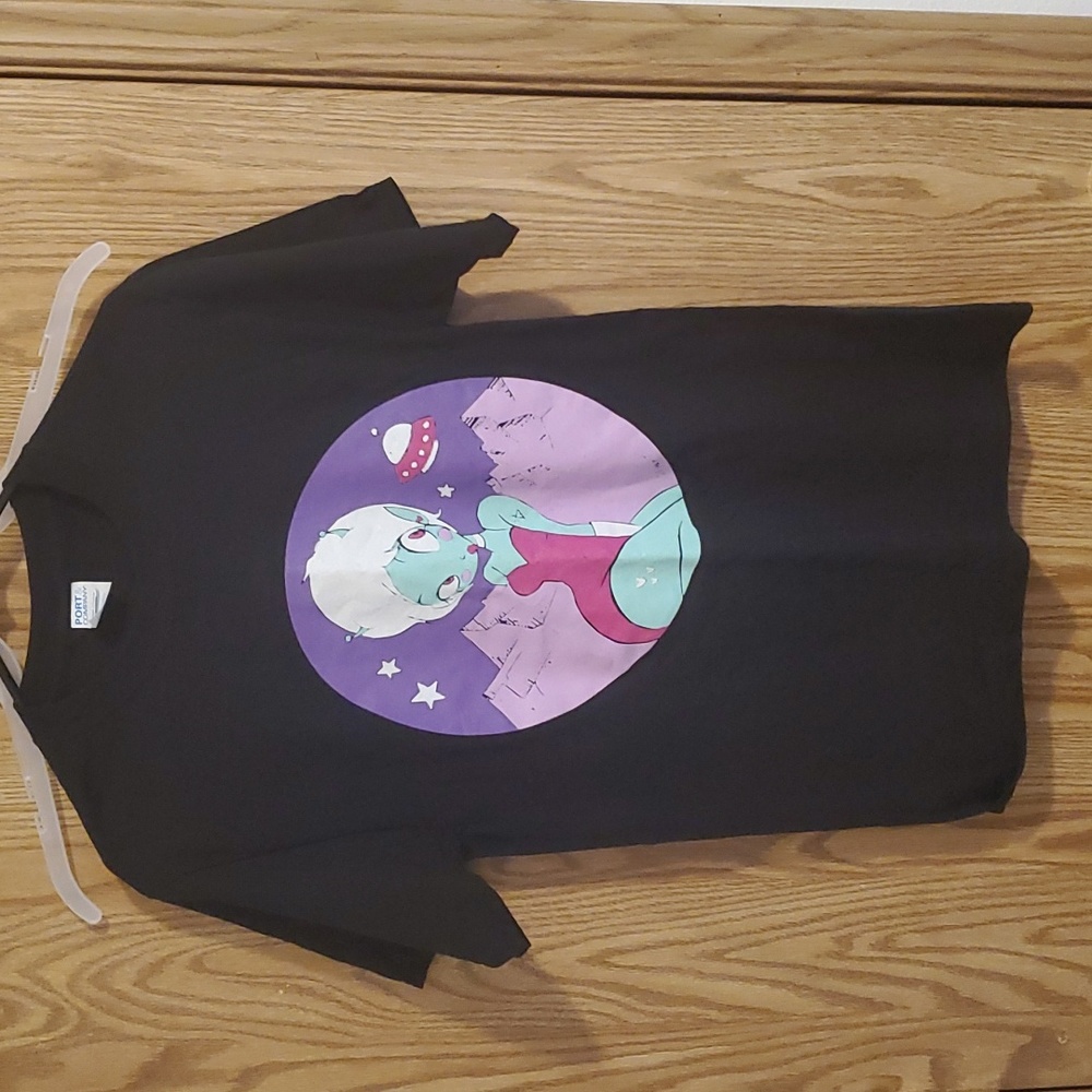 Alien Space Babe t-shirt adult small